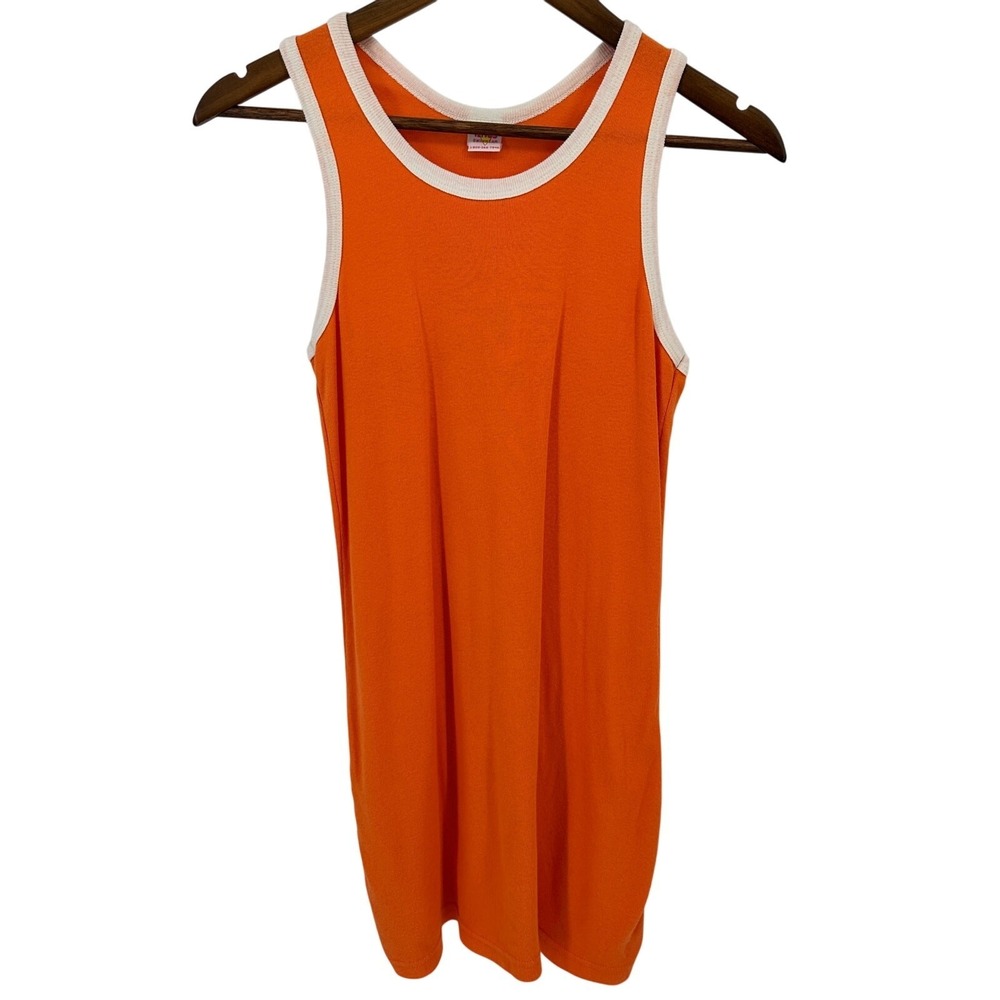 Vintage 70s Venus Swimwear Womens Cover up Dress Size MED SMALL FLAW Made in USA